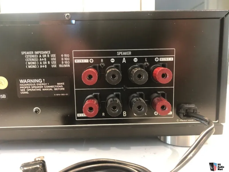 Sony TA-N55ES – legendă a seriei ES – fabricat în Japonia – stare impecabilă