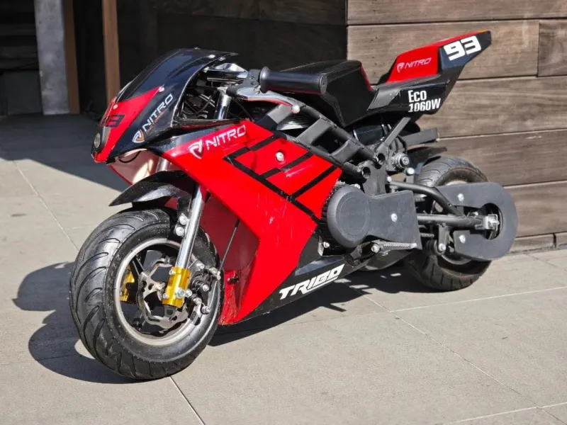 Pocket Bike/ Mini motocicletă electrică pentru copii – 1060W – stare foarte bună