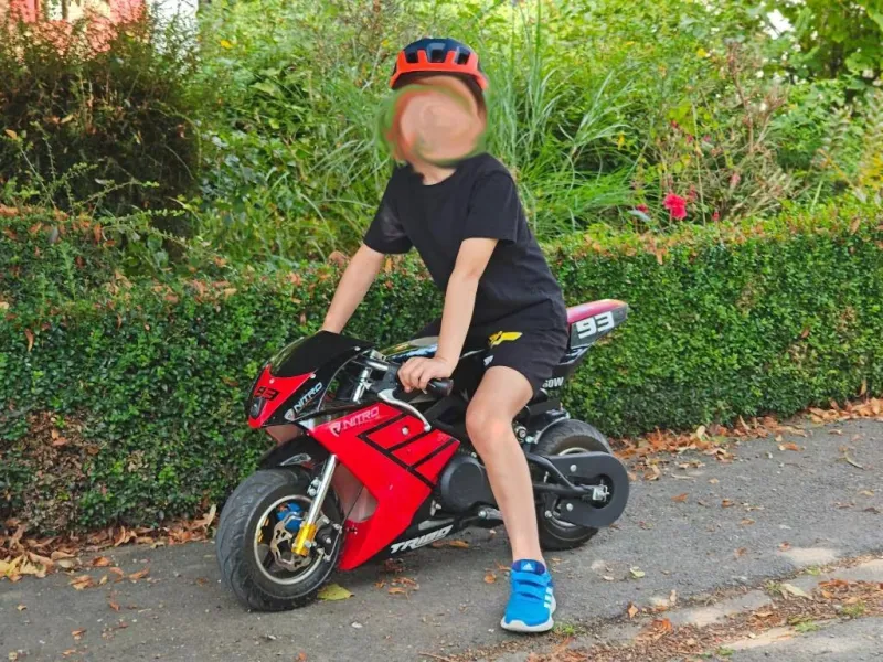 Pocket Bike/ Mini motocicletă electrică pentru copii – 1060W – stare foarte bună